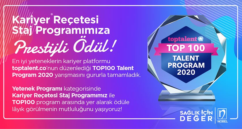 Престижная награда для нашей программы стажировки «Рецепт Карьеры»