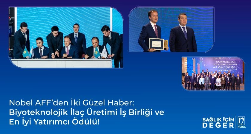 Kazakistan’dan İki Haber Birden: Biyoteknolojik İlaç Üretimi İş Birliği ve En İyi Yatırımcı Ödülü!