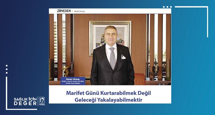 Marifet Günü Kurtarabilmek Değil Geleceği Yakalayabilmektir