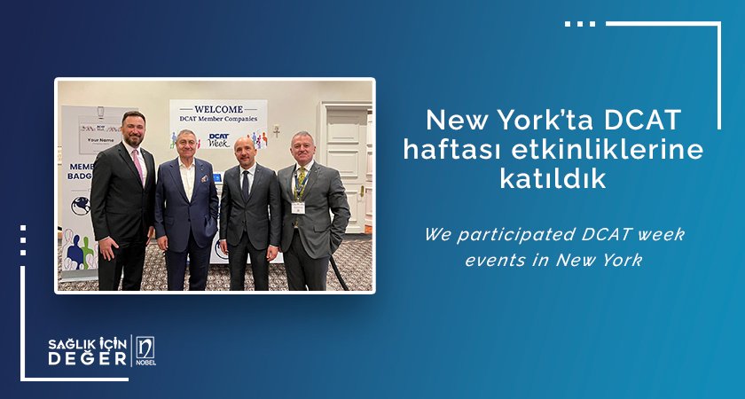 New York'ta DCAT Etkinliklerine Katıldık