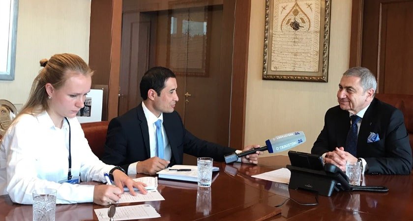 Özbekistan Devlet Televizyonu’nu Ağırladık