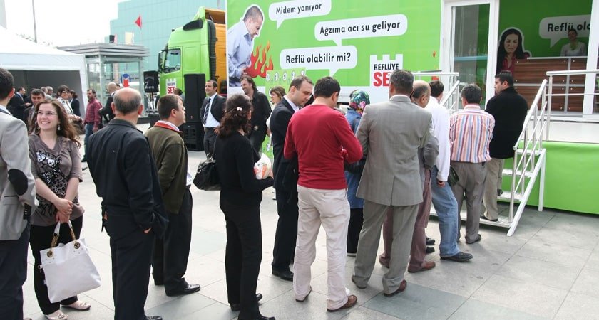 "Reflüye Set" Tırı Türkiye'yi Dolaştı