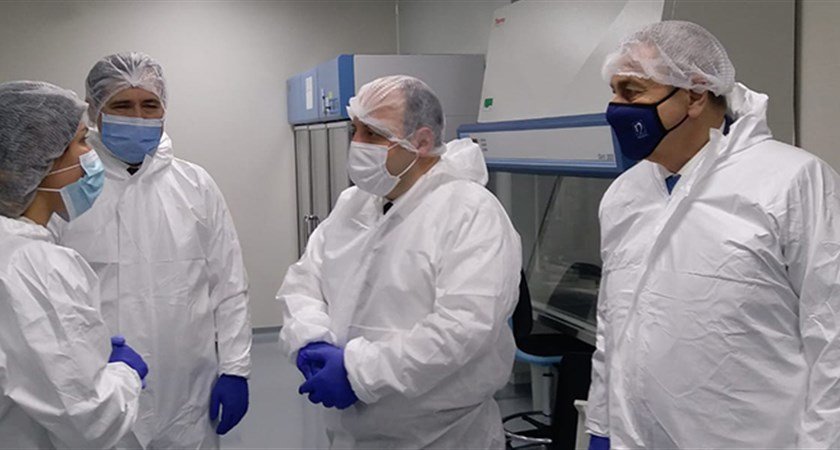 Varank, Minister of Industry, Visited Our Biotechnological Pharmaceutical Plant in TÜBİTAK Marmara Teknokent