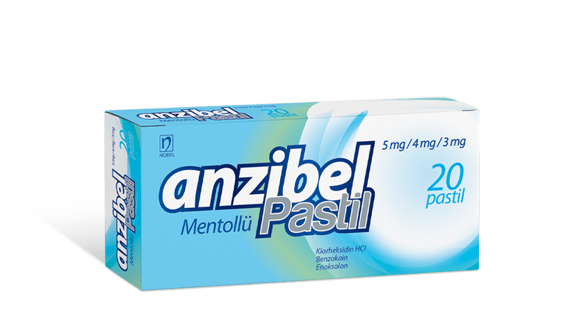 Anzibel Mentol 20 Lozenges