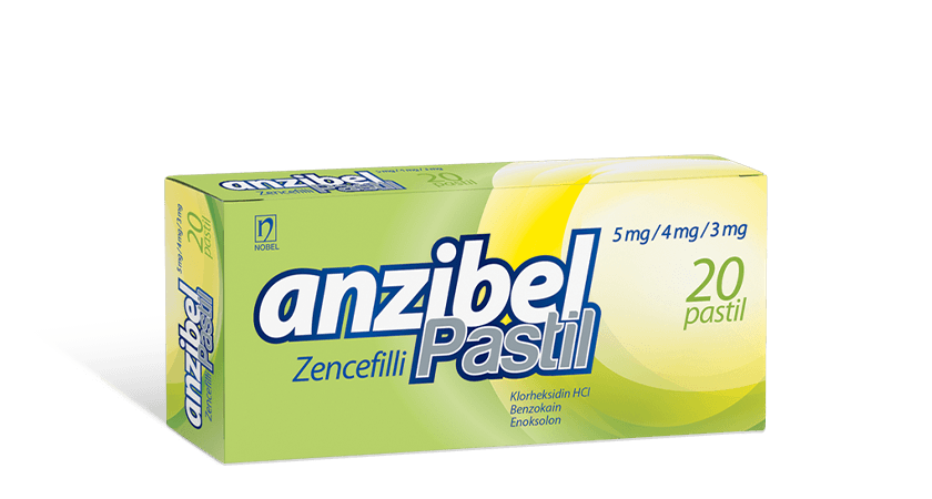 Anzibel Zencefilli 20 Lozenges