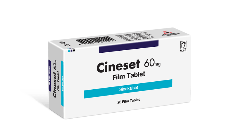 Cineset 60mg 28 Film Tablets