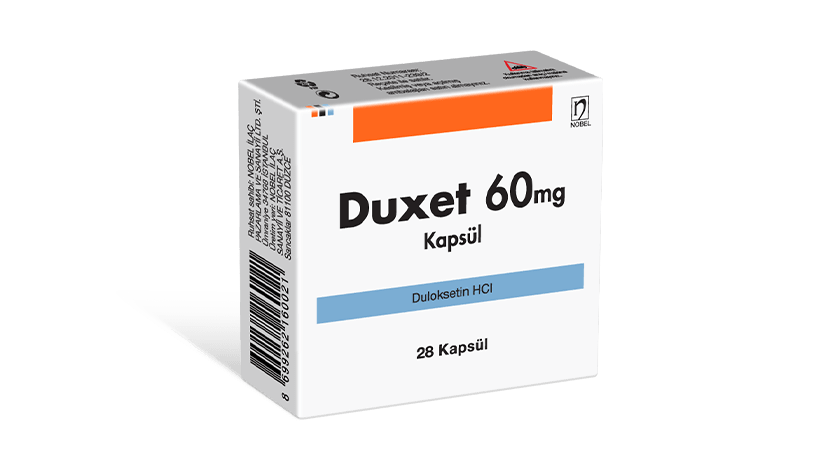 Duxet 60mg 28 Capsules