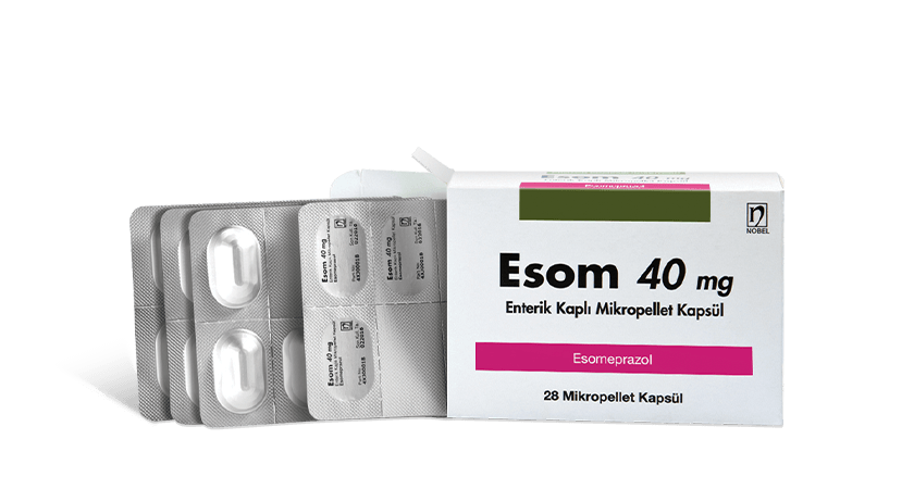 Esom 40mg Film-Coated Micropellet Capsules