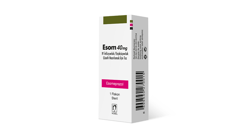Esom 40mg I.V. Powder To Prapare Infusion/Imjection-Based Solution