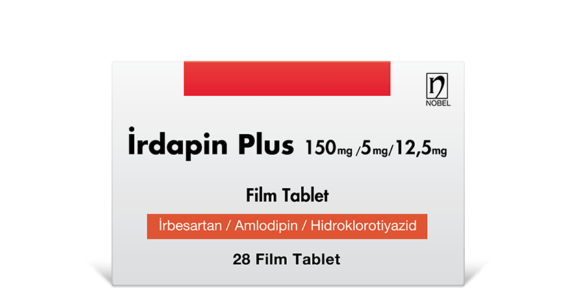 İrdapin Plus 150mg/5mg/12.5mg 28 Film Tablet