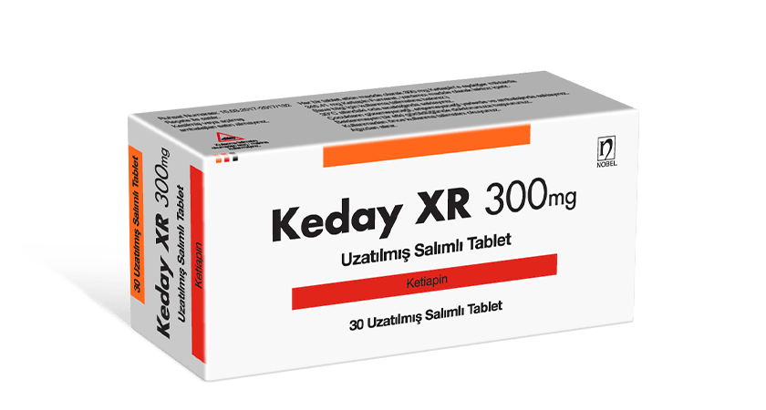 Keday XR Uzatılmış Salımlı 300mg 30 Tablet