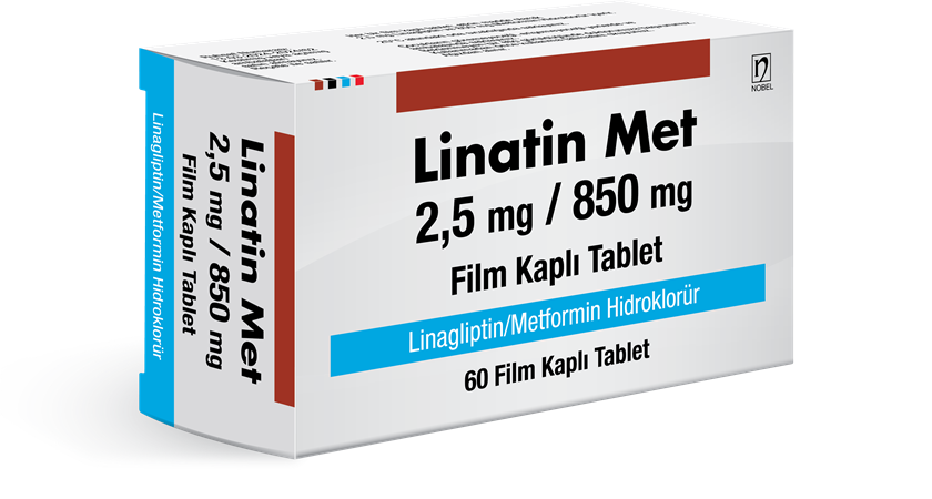 Linatin Met 2,5 mg/850 mg Film Coated Tablet