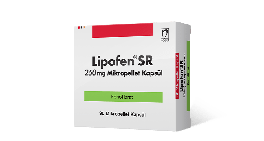 Lipofen SR 250mg 90 Micropellet Capsules