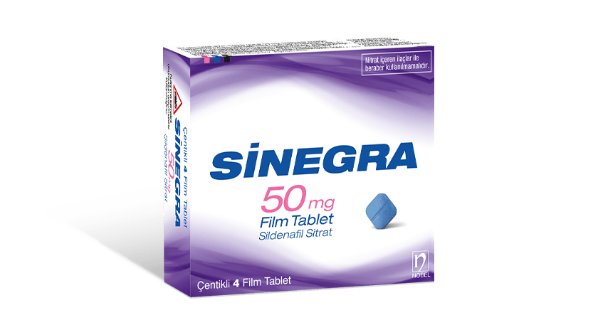 Sinegra 50mg 4 Film Tablet