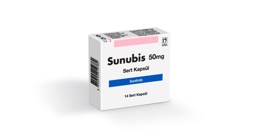 Sunubis 50 mg Sert Kapsül