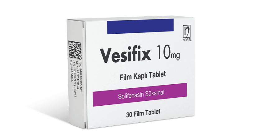 Vesifix 10mg 30 Film Kaplı Tablet
