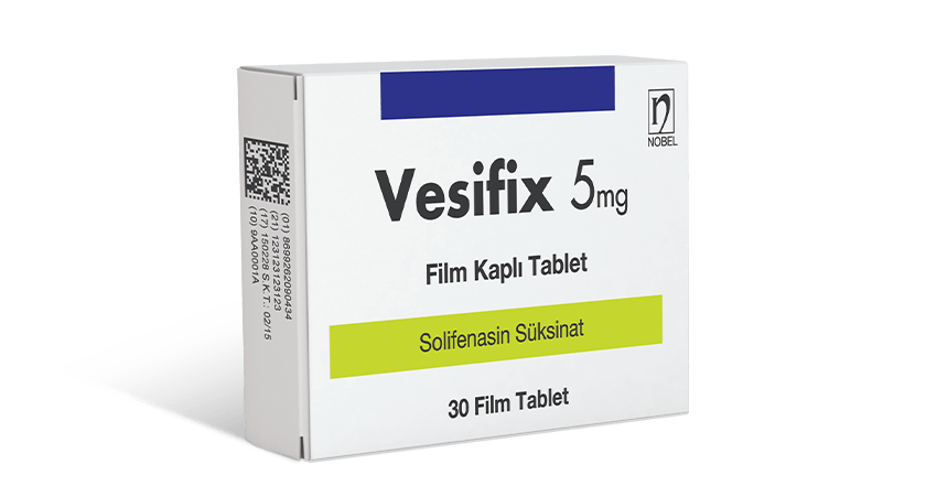 Vesifix 5mg 30 Film Kaplı Tablet